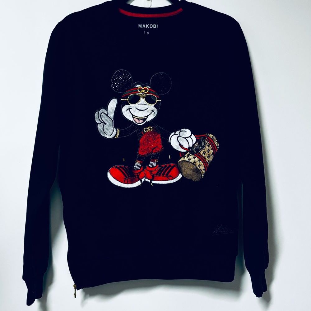 MAKOBI Mickey Mouse Sweatshirt S